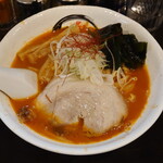 北海道らーめん ともや - 美味しそうな激辛味噌ラーメンです！