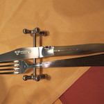 ステーキハウス キッチンリボン - とっても切りやすいナイフ