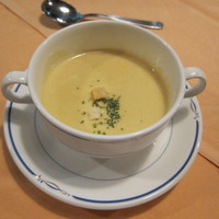 ステーキハウス キッチンリボン - コーンスープ