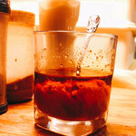 極太濁流ラーメン ら・けいこ - ラー油