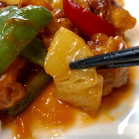 四川名菜 川府 - パイナップル入りの酢豚