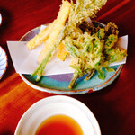  蕎麦 和太奈部 - 野菜の天ぷら