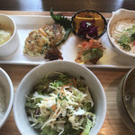 カフェウチダ - 今月のプレートランチ1200円