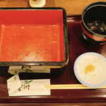 うなぎの豊川 - 完食！満足！ごちそうさまでした！！