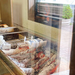 うなぎの豊川 - 焼き場の風景。暑さは尋常じゃないと思います！(;´д｀ )