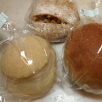 Pecoぱん - 料理写真:パン３種