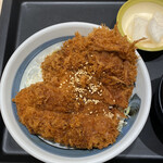 松のや - メガチキンかつ丼