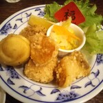 麺線屋formosa - 台湾唐揚げ、エリンギ唐揚げ、療法楽しめる～♪