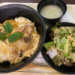 あぶりどりの親子丼 丼米 - 