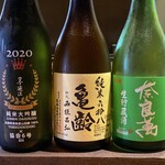 Umai Sakana To Shunsai Ryouri Fukutoku - 季節のお酒などメニューにないお酒も常時仕入れています。