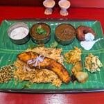 インド食堂ワナッカム - ある日のビリヤリ＆カレー