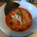 東京ラーメン 射心 - 辛旨濃厚魚介白湯ラーメン