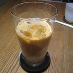 カフェ マメヒコ - 春のアイスカフェオレ