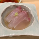 鮨 由う - ハタ 煎り酒で