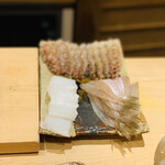 日本橋 蕎ノ字 - 車海老、キス、アオリイカの厳選食材。