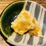 日本橋 蕎ノ字 - ■とうもろこし
      ☆静岡県掛川産のとうもろこし。
      とうもろこしの甘さと蕎麦のかえしの甘辛さが絶妙。
      