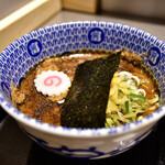 松戸富田麺絆 - 【厚つけめん(小)@870円】つけ汁