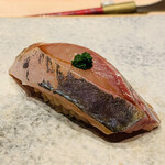 鮨 由う - 福岡県産　釣り鯵　あたりねぎで