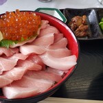 ヤマタくん - 限定5食大トロイクラ丼1500円