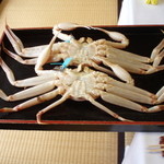 Yamamotoya - 茹でる前の蟹