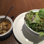 Bel Paese  - サラダとレンズ豆の前菜