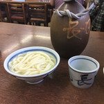 長田うどん - 提供された状態