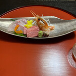 日本料理 和か葉 - 御造り（３種）
