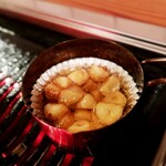 フジヤマ食堂 - にんにくホイル焼き