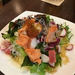 サッポロビアレストラン９１０ - 海の幸サラダ（S)　