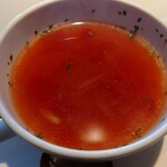 カフェドエピ - ランチのスープ