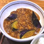 さくら本店 - (ﾗﾝﾁ)さくら定食 主皿：揚げ茄子そぼろ掛け　2020.5.12