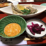 奥居旅館 - 生牡蠣他