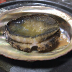 奥居旅館 - 鮑酒蒸し