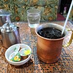 アーモンド - 和風きのこ（大盛）1,020円（コーヒー付き）