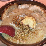 麺場 田所商店 - 北海道味噌　味噌漬け炙りチャーシュー麺　1045円+10%