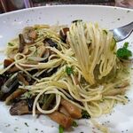 アーモンド - 和風きのこ（大盛）1,020円（コーヒー付き）