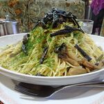 アーモンド - 和風きのこ（大盛）1,020円（コーヒー付き）