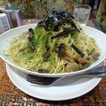 アーモンド - 和風きのこ（大盛）1,020円（コーヒー付き）