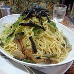 アーモンド - 和風きのこ（大盛）1,020円（コーヒー付き）