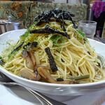 アーモンド - 和風きのこ（大盛）1,020円（コーヒー付き）