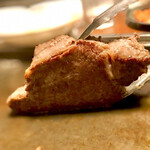 オカダ食品株式会社 - 和牛極上ヒレステーキ 焼き焼き風景