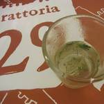 トラットリア 29 - 【‘12.5肉の日イベント】「新緑の季節をイメージした、ハーブ入りのシロップ」（森岡シェフ）