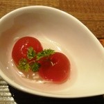 シノリ - 冷製トマトのコンポート