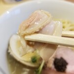 麺屋 壱心 - 蛤アップ