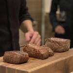 イル アオヤマ - ３種類のお肉