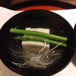 割烹 清風 - お椀（毛ガニのしんじょう）