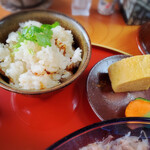 手打ちそば　藤正庵 - 鯛飯