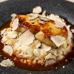 [World's three greatest delicacies] Foie gras and truffle risotto