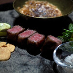 玉峰館 - 和牛サーロイン炭焼き