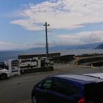 福浦漁港 みなと食堂 - テラス席からの光景